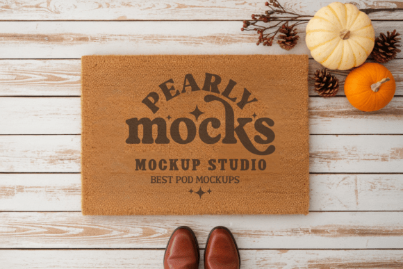 Blank Door Mat Mockup 14: A Designerβs Tool for Instant Visual Appeal
