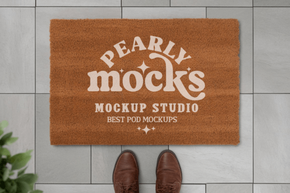 Doormat Mockup 41: Showcase Your Designs with Style