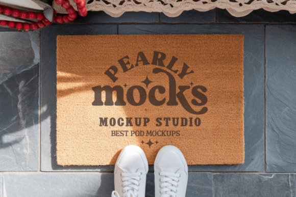 Doormat Mockup, Blank Door Mat Mockup 30: A Strategic Tool for Visual Design Clarity
