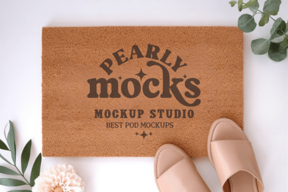 Doormat Mockup & Door Mat Mockup 20: Elevating Product Presentation