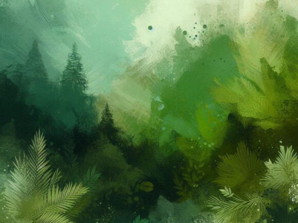 Elevate Your Creative Projects with a Premium Background of Trees and Bushes