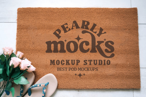 Evaluating Doormat Mockup and Door Mat Mockup 23 for Design Presentation