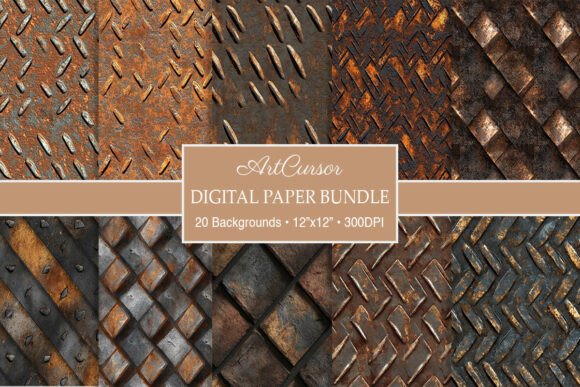 Unlocking Industrial Creativity: A Guide to Seamless Rusty Brushed Metal Plate Textures